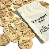 City and Road Trip Scavenger Hunt Discs