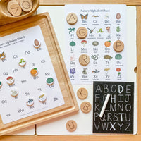 Uppercase Alphabet Discs