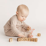 Milestone Baby Block Set