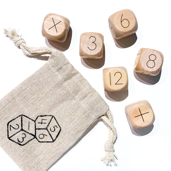 Math Dice Set Math Dice – Tree Fort Toys
