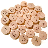 Lowercase Alphabet Discs