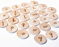 Cursive Uppercase Alphabet