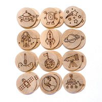 Space Memory Matching Game
