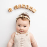 Milestone Baby Block Set